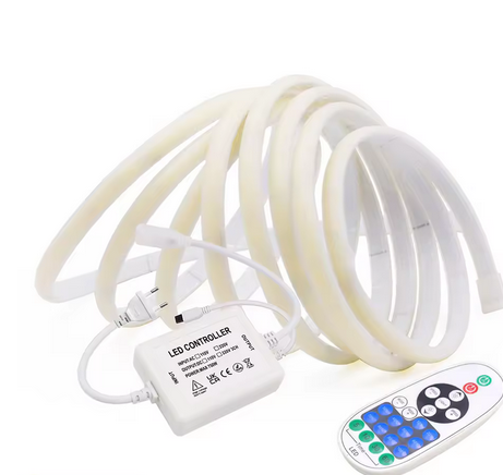 LED Lichtband 15m,versch Weißtöne, Fernbedienung, Bluetooth WiFi, selbstklebend